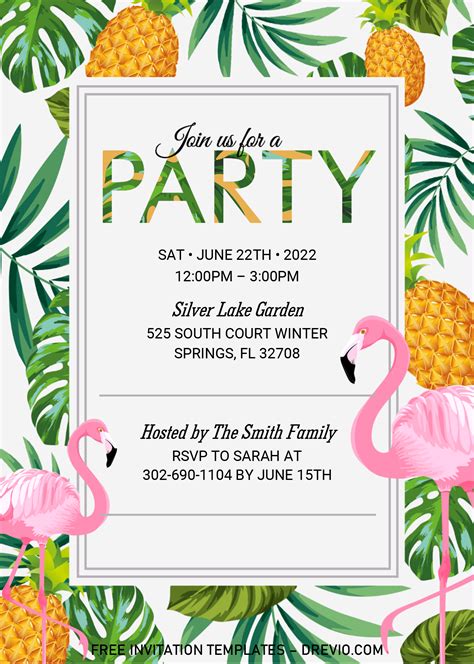 party invitation templates free|free party invitation template word.